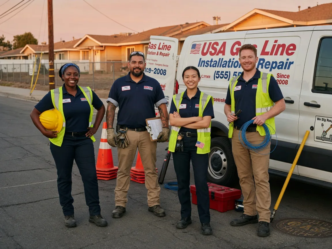 Gas Line Installation company in Stacy, MN